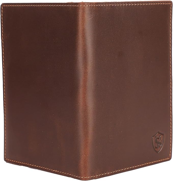 STAR VISTA Albatross Leather Travel Passport Holder, Minimalist Design - Image 8