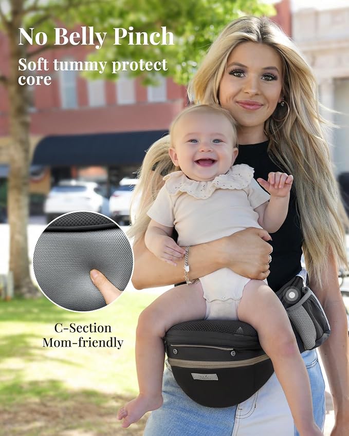MOMTORY Carryall™ Pro Baby Carrier, Safety-Certified 6-in-1 Ultra Storage Baby - Image 4