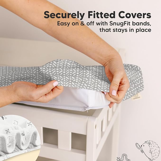 2-Pack Organic Changing Pad Covers - Image 5