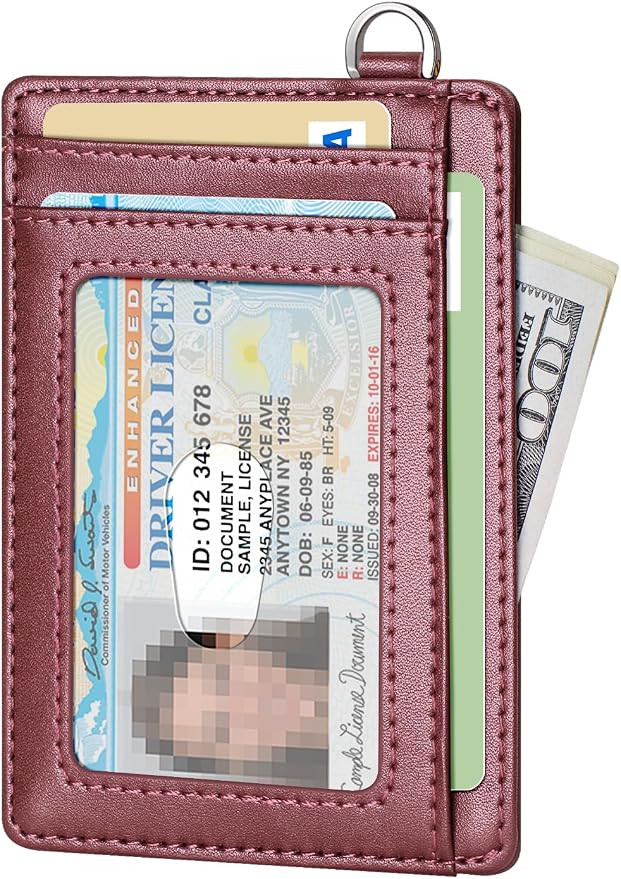 FurArt Slim Minimalist Wallet, Front Pocket Wallets, RFID Blocking, Credit Card - Image 2