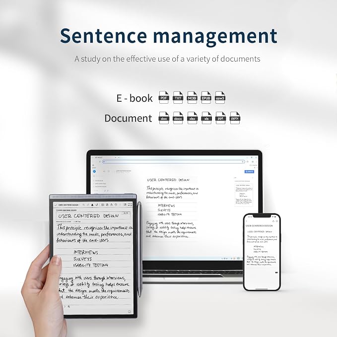 AINOTE Air 2, 8.2-inch AI Note-Taking Tablet E Ink Tablet - Image 8