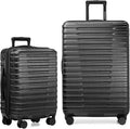 U.S. Traveler Boren Polycarbonate Hardside Rugged Travel Suitcase Luggage by USTraveler