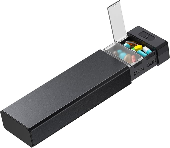 HEIYING 7 Days Pill Organizer by HEIYING