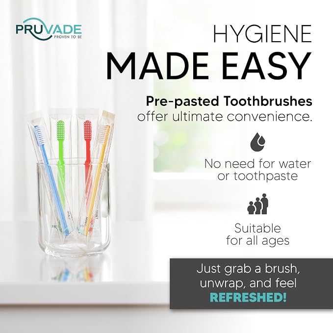 144 Pack Disposable Toothbrushes - Image 6