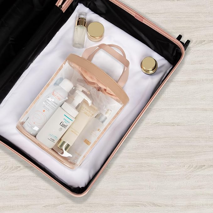 Travel Toiletry Bag, TSA Approved Toiletry Bag, Waterproof Clear Bag Cosmetic - Image 6