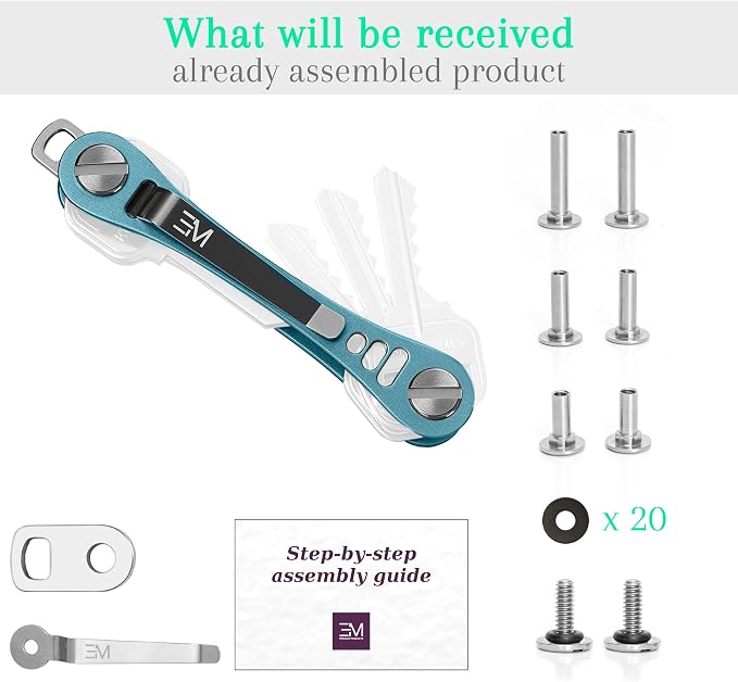 EM Premium Products Compact Key Holder - Image 6