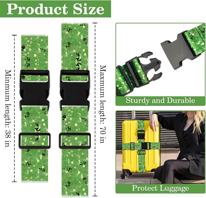 Luggage Straps for Suitcases TSA Approved, Luggage Identifiers for Suitcase - Image 2