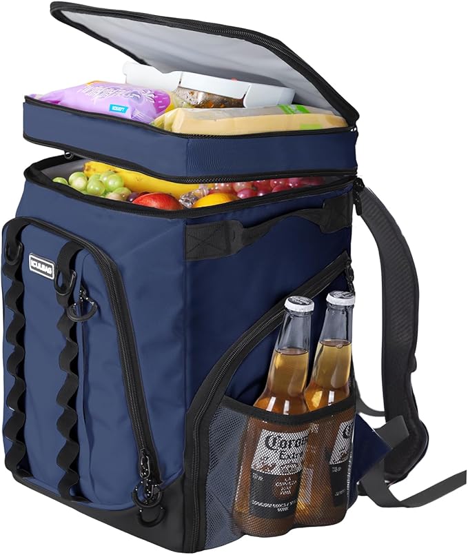 Beach Cooler Backpack for Men 36cans Insulated Backpack Cooler Lunch Bag for by iculbag
