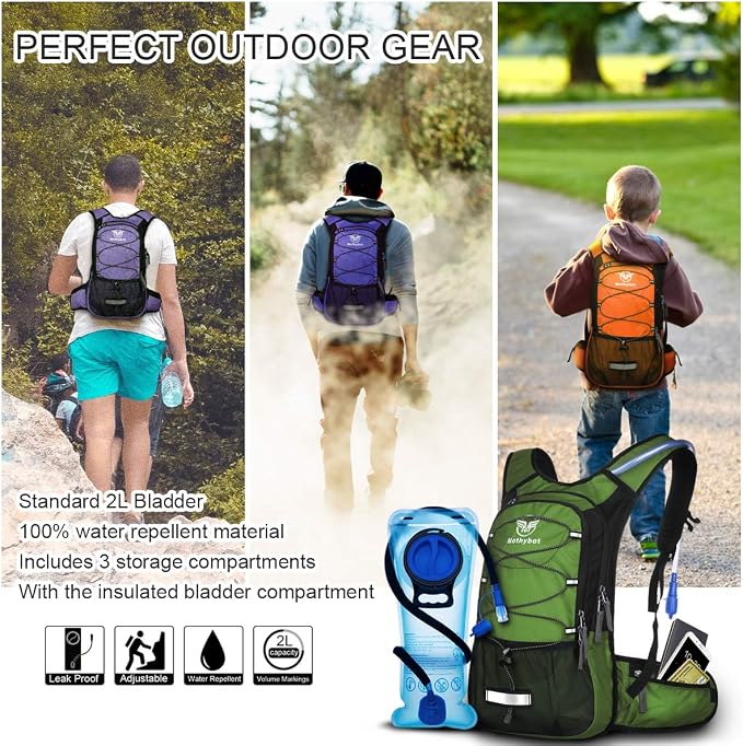 Insulated Hydration Backpack Pack - Image 6