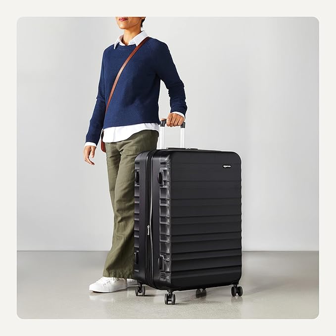 Amazon Basics 30" Hardside Large Checked Luggage, Hardshell Suitcase - Image 3