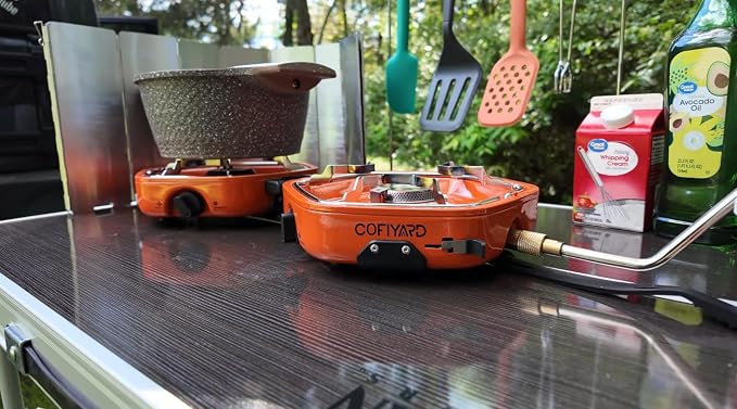 Propane 2 Burner Camping Stove - Image 8