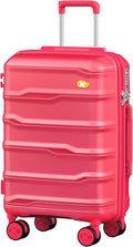 Carry On Luggage 22x14x9 Airline Approved, Hard Shell Suitcase by MGOB