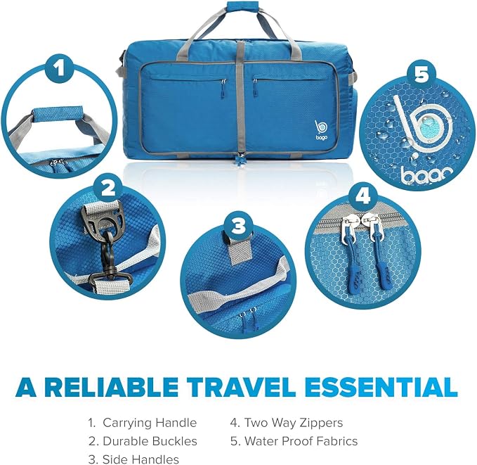 Bago Large Foldable Duffel Bags - Image 4