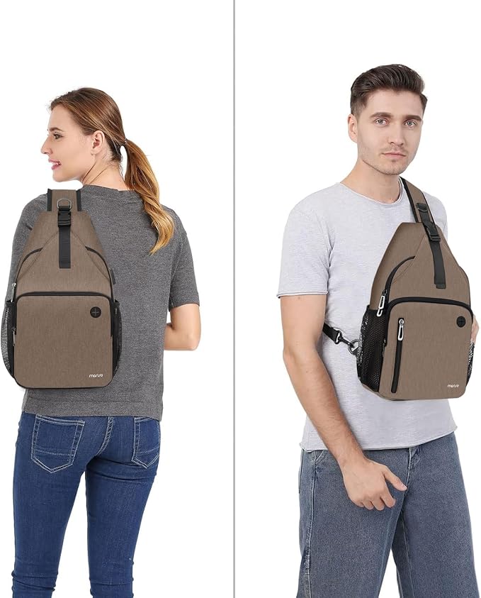 MOSISO Sling Backpack Bag, Crossbody Shoulder Bag Travel Hiking Daypack Chest - Image 7