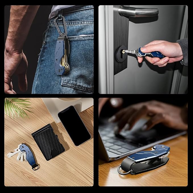 Zeeker Compact Key Organizer Keychain - Image 7