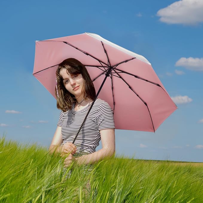 G4Free UPF 50+ UV Protection Large Travel Umbrella 42/46 Inch Auto Open Close - Image 8