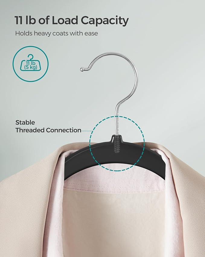 SONGMICS Clothes Hangers, Space-Saving - Image 3