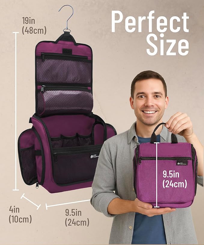 D&D Hanging Travel Toiletry Bag - Image 3