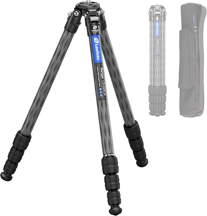 42.2" Carbon Fiber Travel Tripod by Leofoto