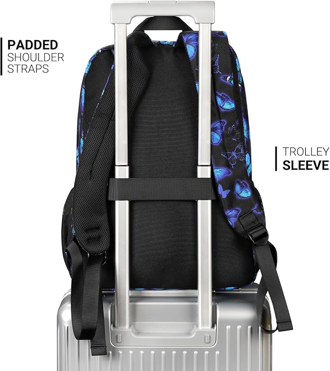 ZORFIN 26L Backpack for College, and Travel: Water Resistant Bookbag - Image 5
