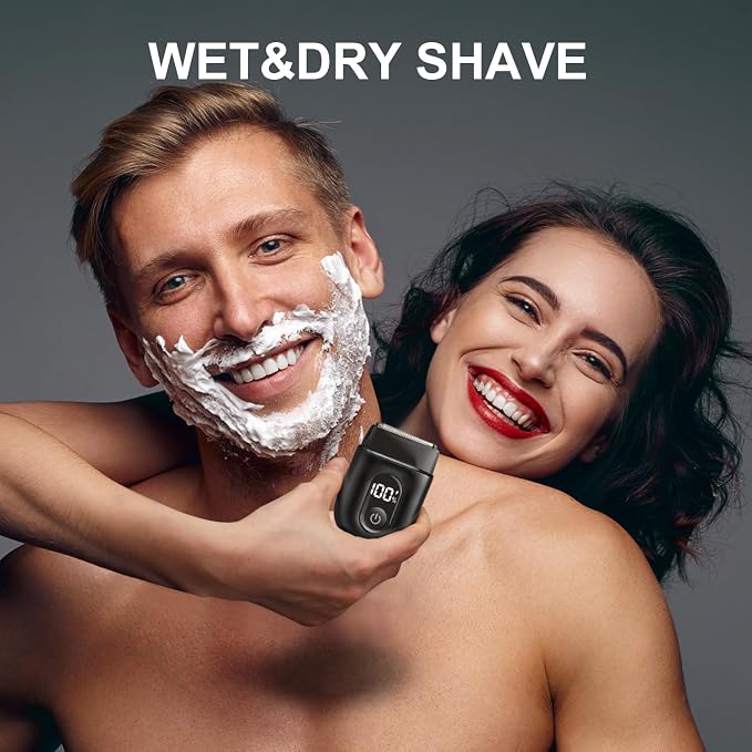 Electric Foil Shavers for Men: Mini Electric Razor - Image 7