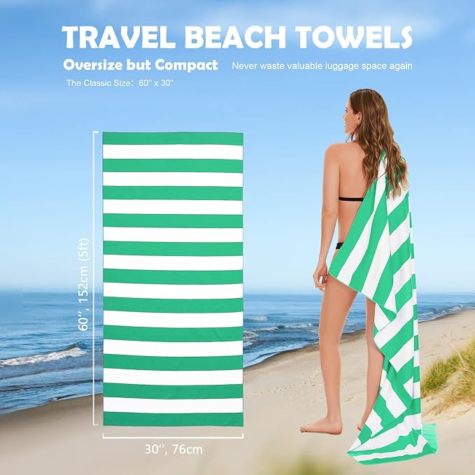 Your Choice Microfiber Quick Dry Sand-Free Beach Towel - Image 7