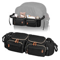 Double Stroller Organizer for Bob Duallie and Baby Jogger City Mini GT2 by Boomistry