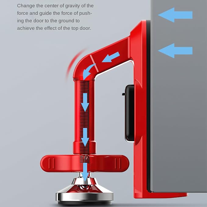 Portable Alarm Door Stopper for Bottom of Door, 2025 New Door Stop Alarm Wedge - Image 3