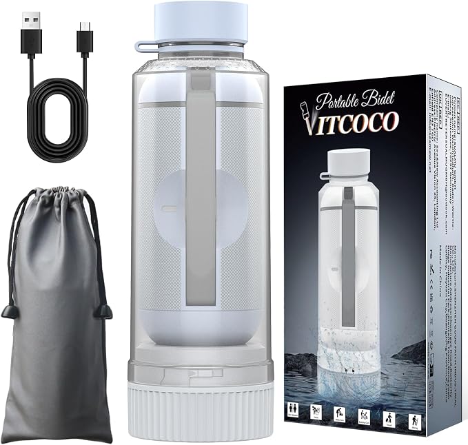 Portable Bidet for Travel, VITCOCO Rechargeable Travel Bidet Handheld Sprayer - Image 9
