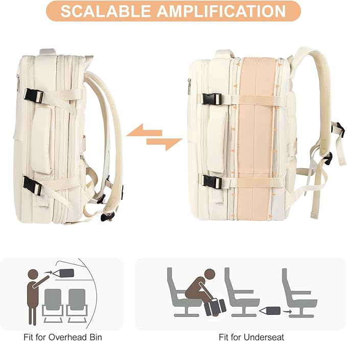 Travel Laptop Backpack with USB Charging Port Business Anti Theft Water - Image 3