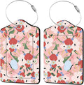 2 Pack Floral Luggage Tag for Suitcase by Unknown