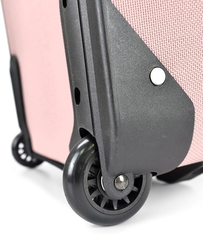U.S. Traveler Lightweight Rolling 20" Carry On Luggage Softside Suitcase - Image 6