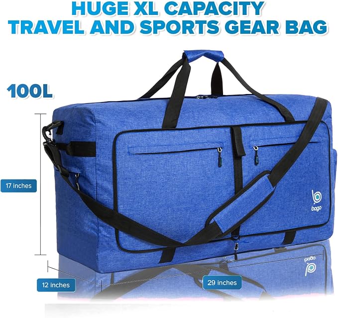 Bago Large Foldable Duffel Bags - Image 5