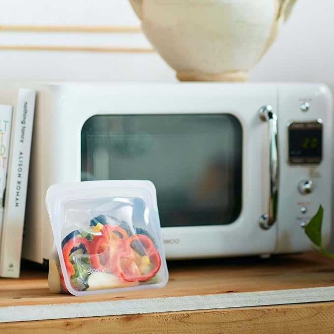 Stasher Premium Silicone Reusable Food Storage Stand-Up Mini Bag, Sous Vide - Image 8