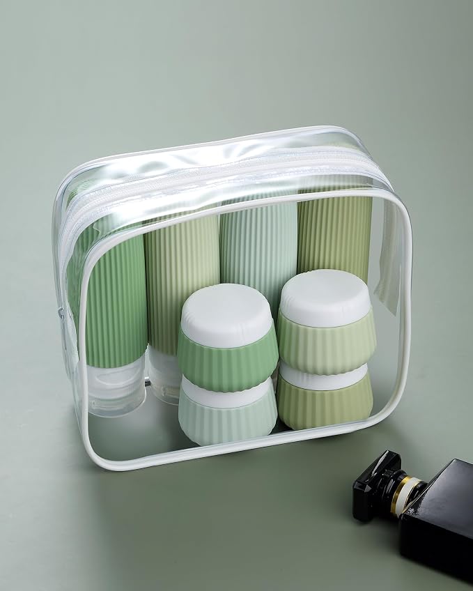 Travel Bottles for Toiletries 8 Pack, Tsa Approved Travel Size Toiletries 3 oz - Image 5