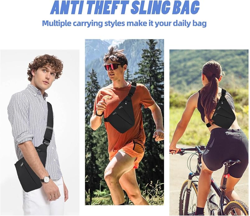 Anti Theft Crossbody Bag, Anti Theft Travel Bag - Image 7