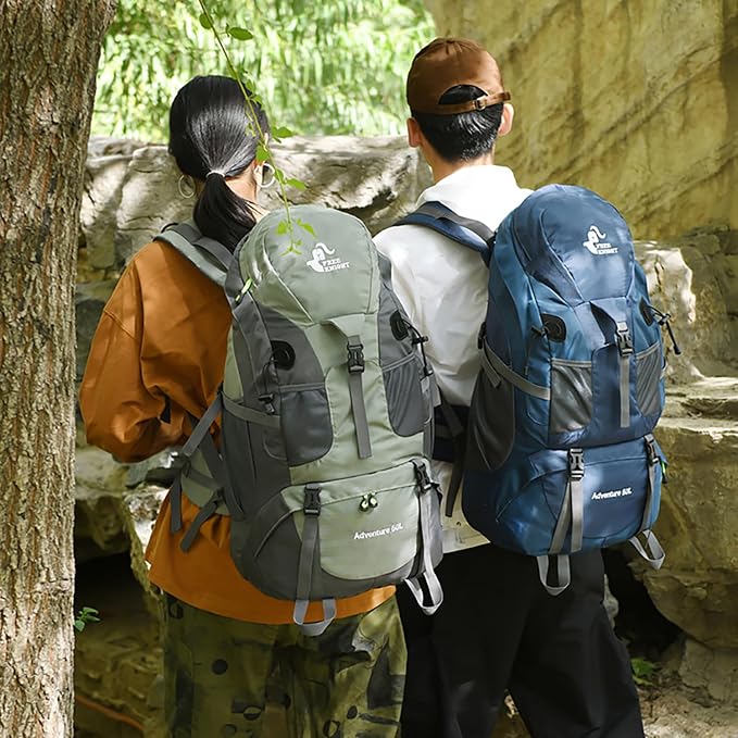 Bseash 50L Hiking Backpack, Water Resistant Lightweight Outdoor Sport Daypack - Image 7