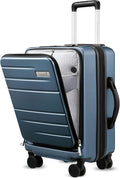 LUGGEX Carry On Luggage 22x14x9 Airline Approved, Polycarbonate Hard Suitcase by LuggeXLUGGAGE