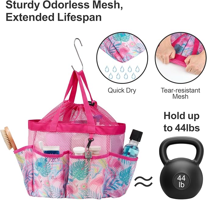 F-color Mesh Shower Caddy Portable - Image 4