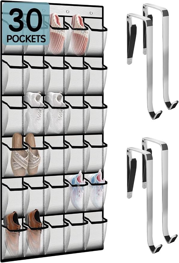 Over the Door Shoe Organizer by Unknown