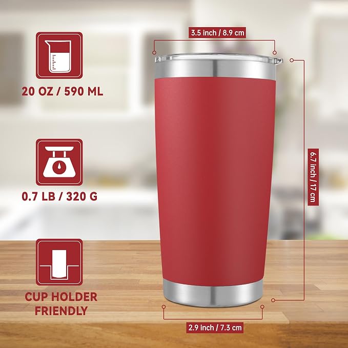 20 oz Tumbler Stainless Steel Tumblers - Image 5