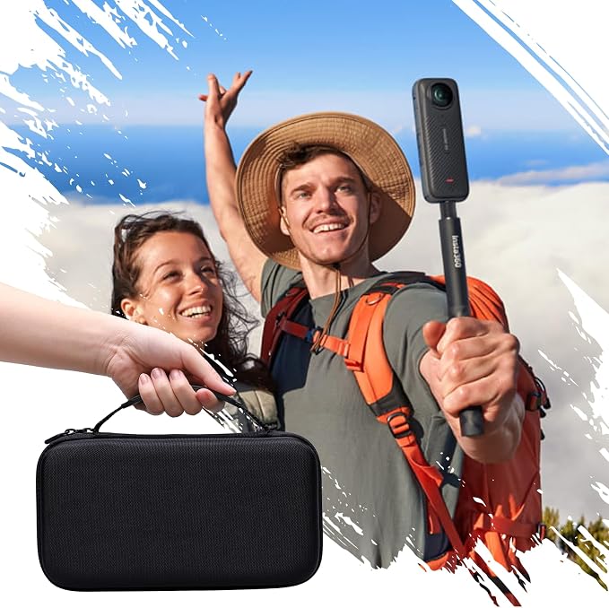 XANAD Hard Case for Insta360 X5/X4/X3/X2 Waterproof 8K 360 Action Camera - Image 6