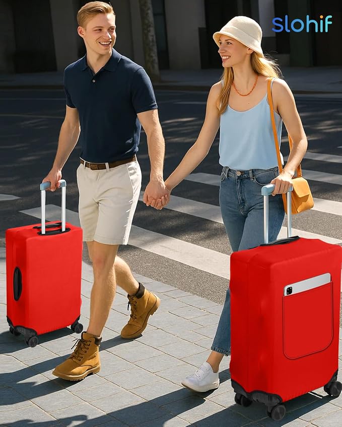 Slohif Luggage Cover for Suitcase Tsa Approved Protector - Image 6