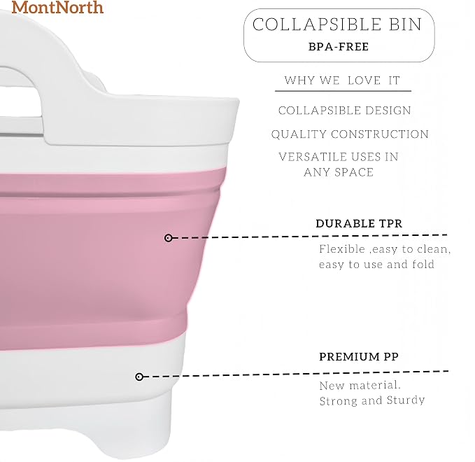 Collapsible Wash Basin 9L, Foldable Dish Tub - Image 5