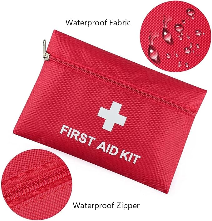 AOUTACC 12 Pack First Aid Kit Empty Bag, Travel Empty First Aid Kit Pouch - Image 2