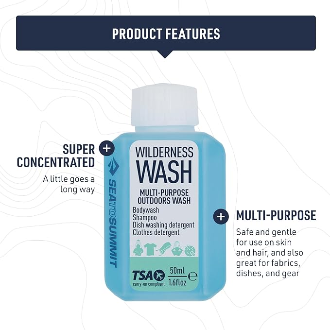 Sea to Summit Wilderness Wash Liquid Camp Soap - Image 3