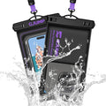 2 Pack Floating Waterproof Phone Pouch, Essential by GJUMP