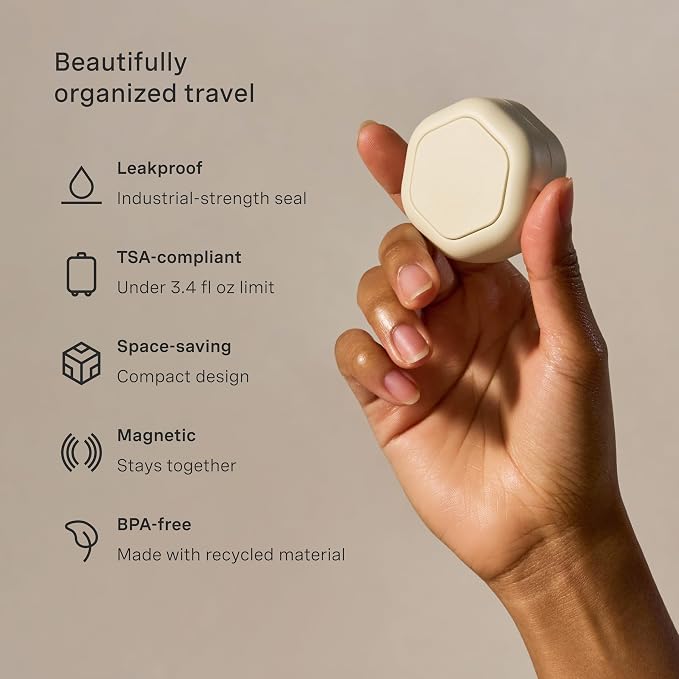 Cadence Travel Containers Basic Skincare Set - Image 2