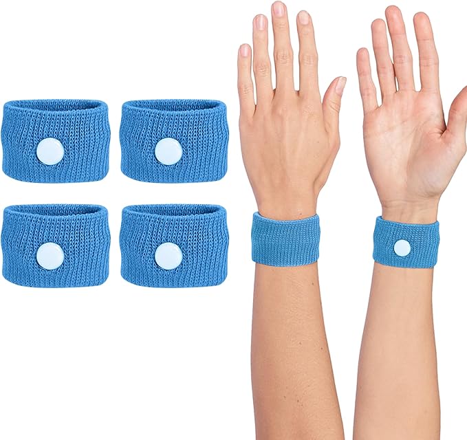 Motion Sickness Wristband, Anti-Nausea Acupressure Wrist Band by COMFYTHERA