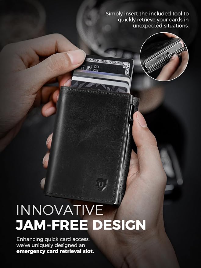 LORZOR Minimalist Wallet for Men - Image 4